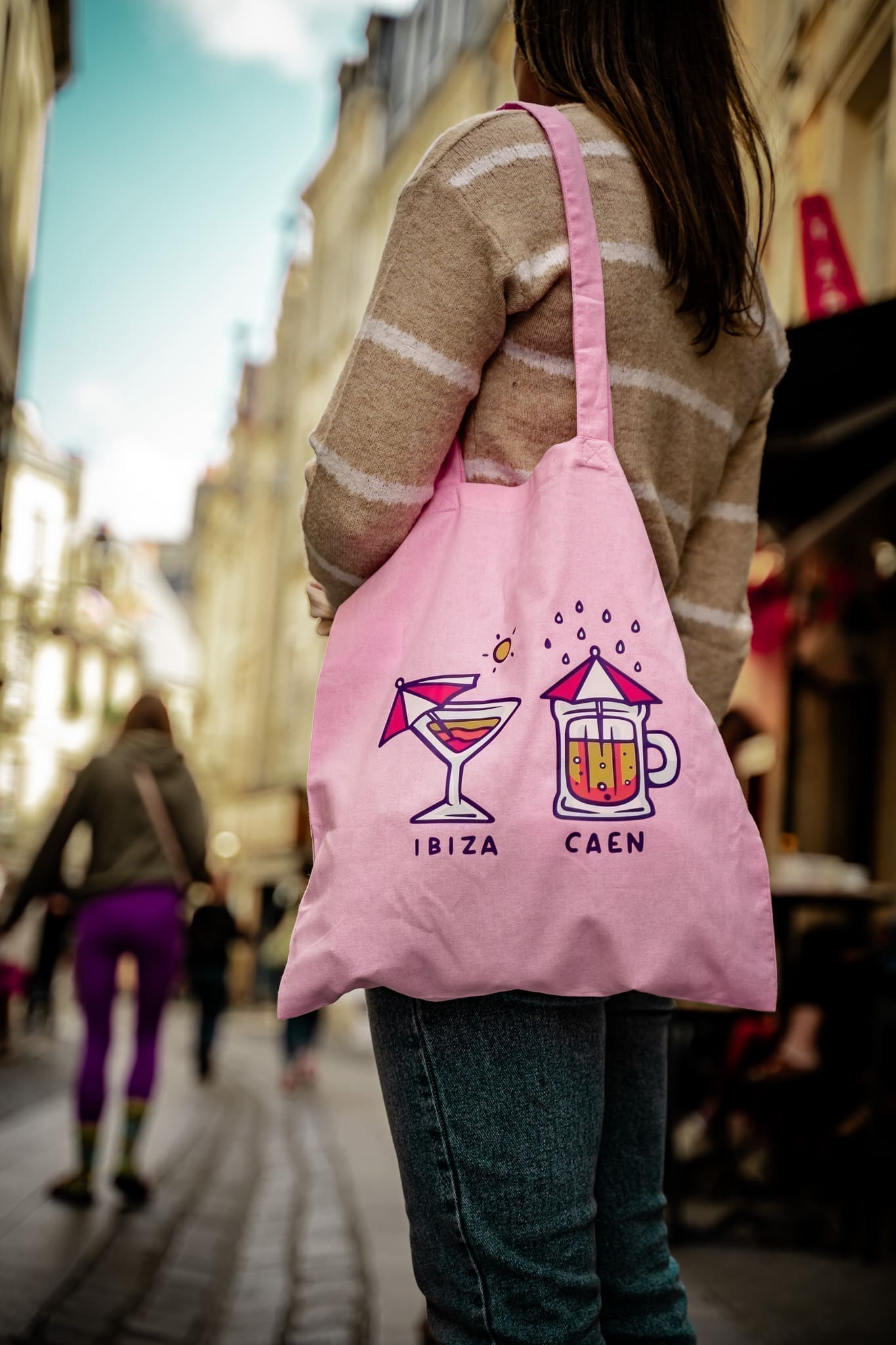 Totebag Ibiza Rose