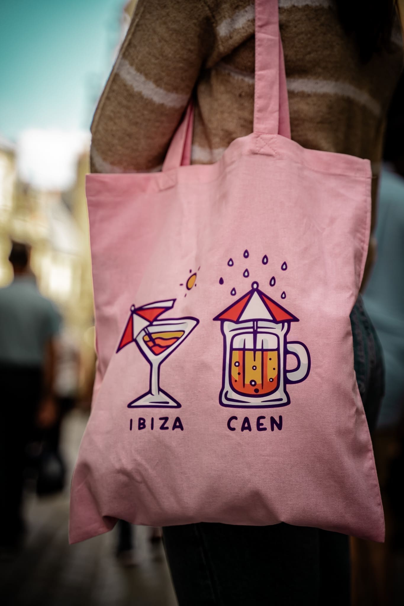 Totebag Ibiza Rose
