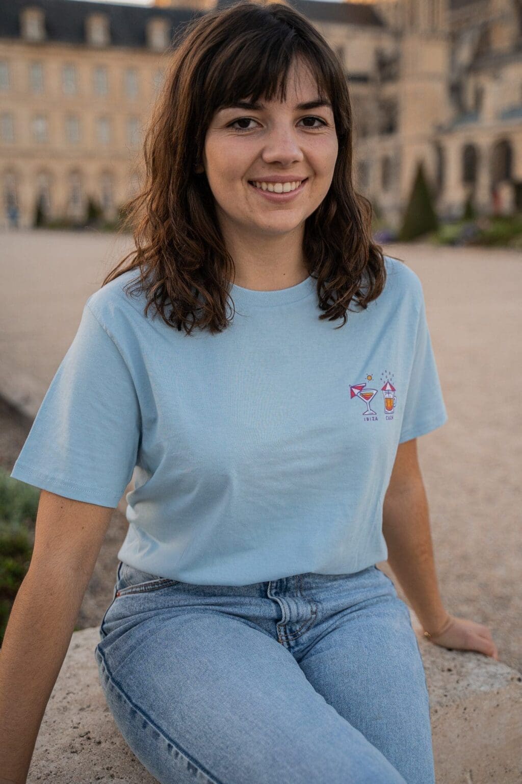 T-shirt Ibiza Bleu ciel