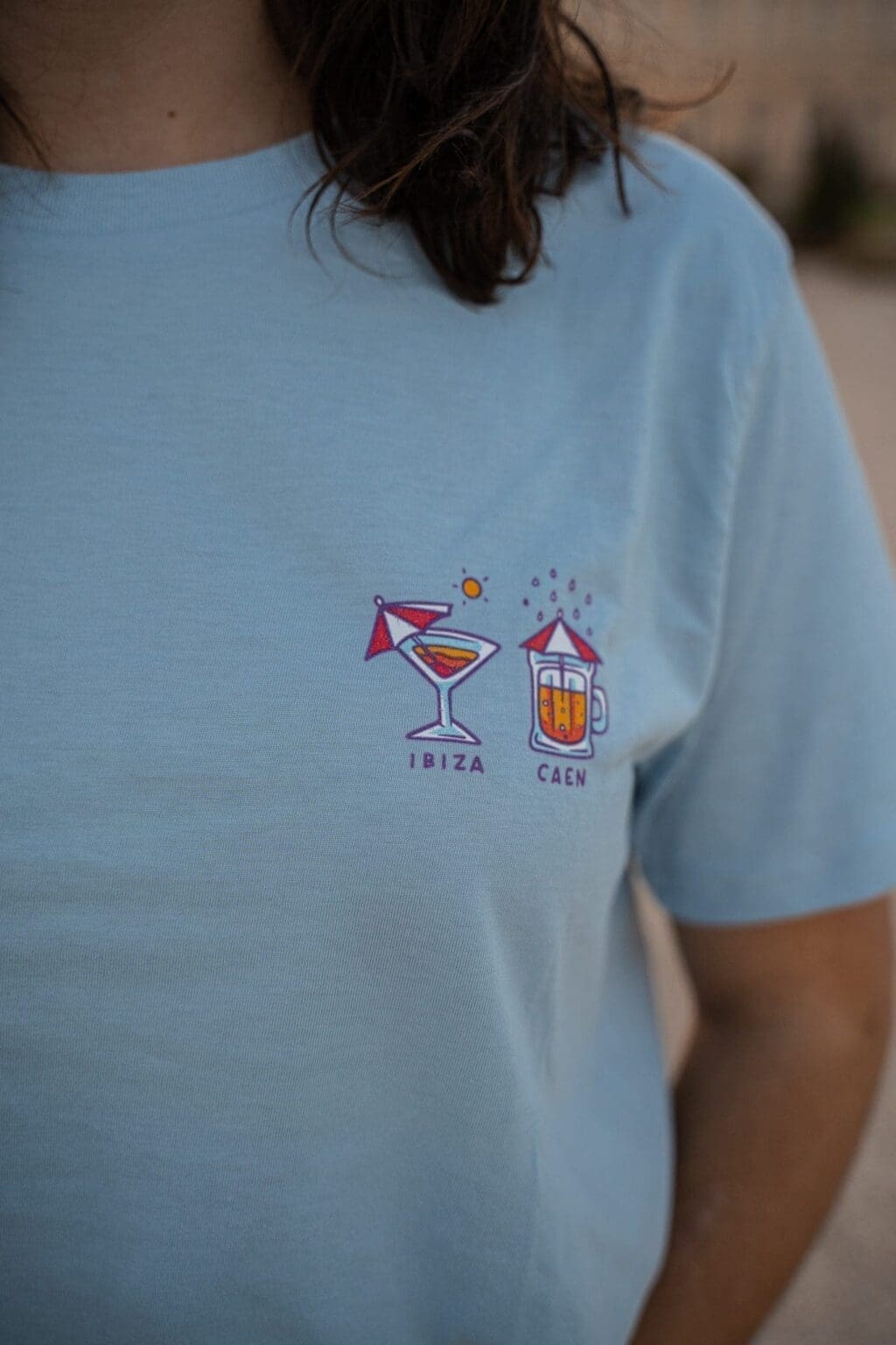 T-shirt Ibiza Bleu ciel
