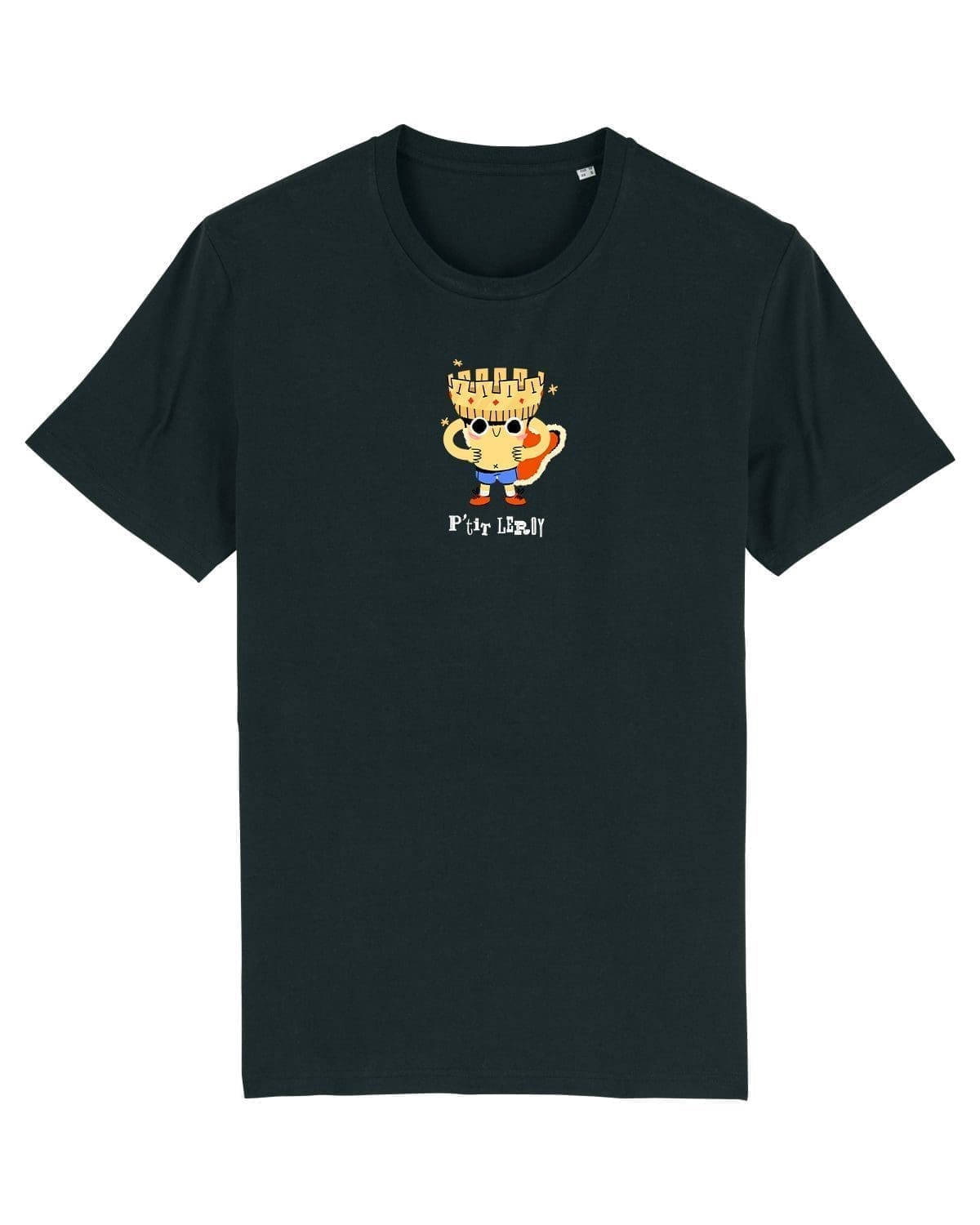 T-shirt P'tit Leroy noir